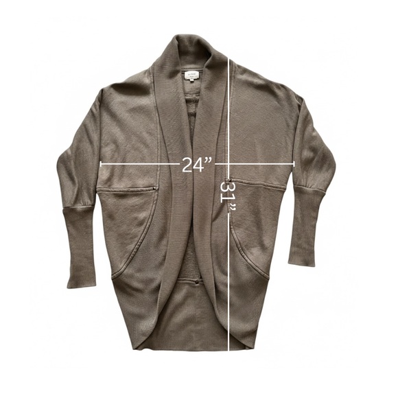 Aritzia Wilfred Diderot Cardigan Cardigan Sweater military cottage minimalist - Picture 3 of 11